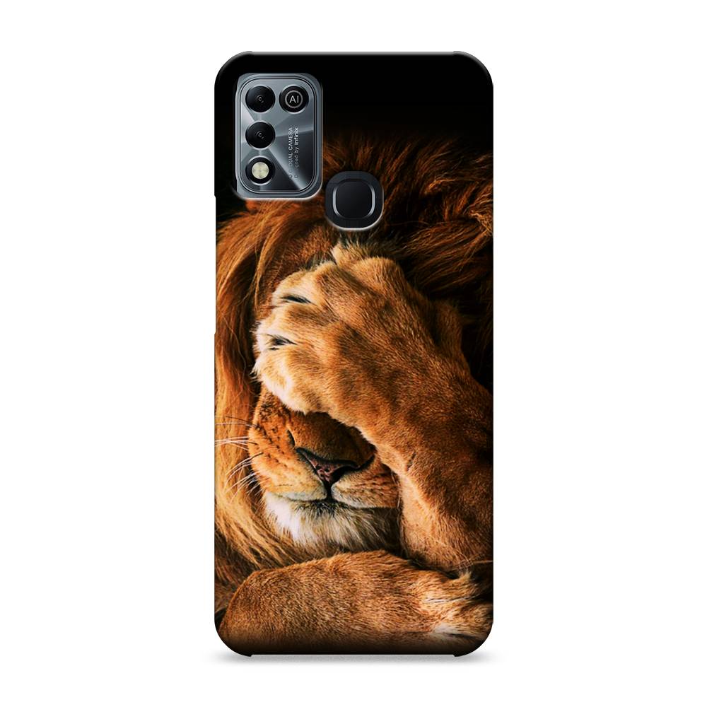 

Пластиковый чехол "Львиный стыд" на Infinix HOT 10 Play, 3100620-1