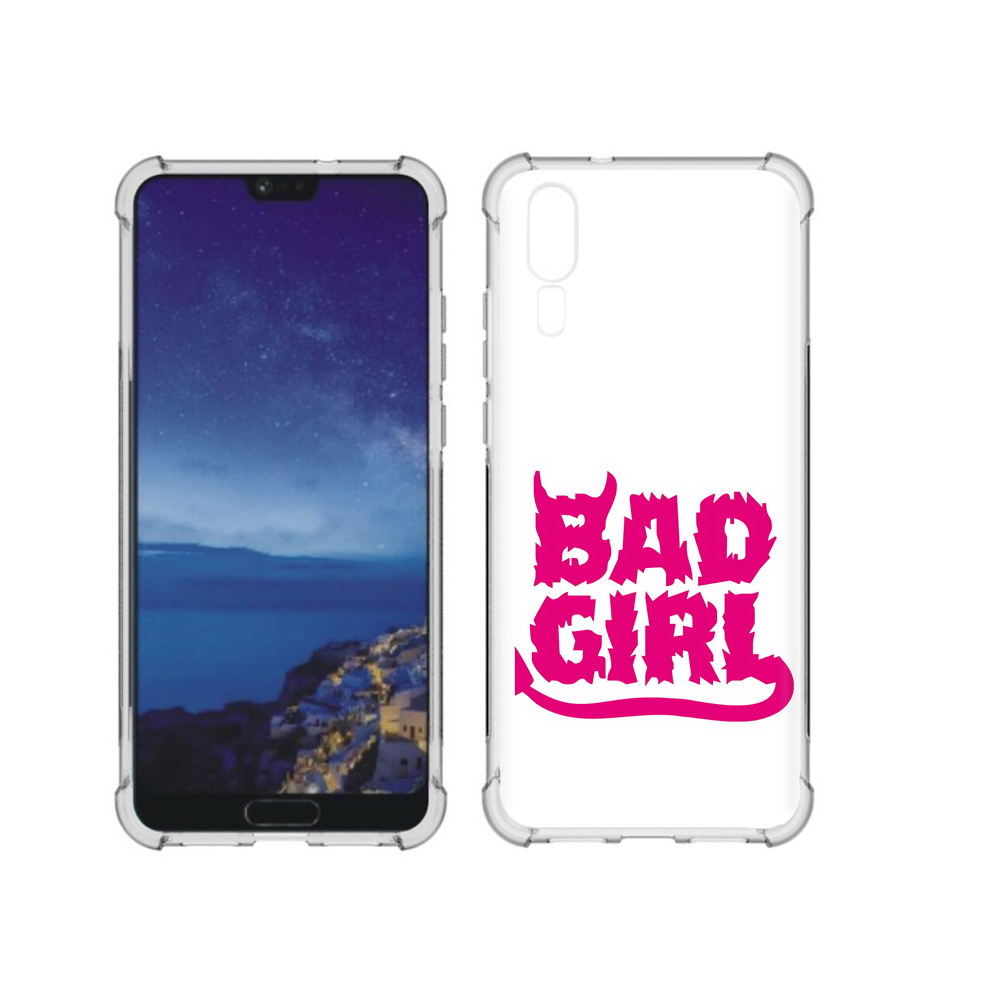 

Чехол MyPads Tocco для Huawei P20 плохая девочка (PT108006.52.545), Прозрачный, Tocco