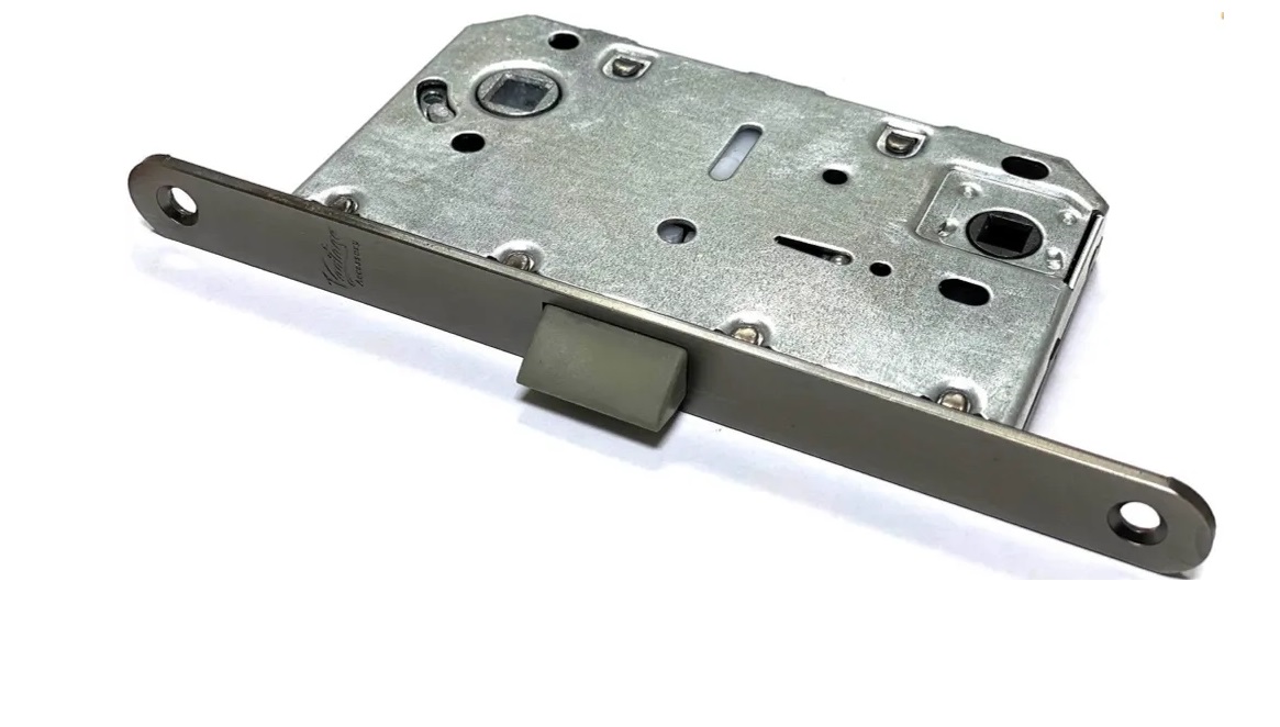 

Защелка межкомнатная Vantage PLASTIC P96 GR графит (под фиксатор), Серебристый