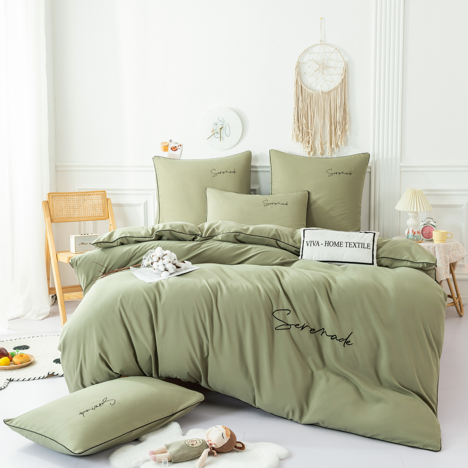 

Комплект постельного белья VIVA - HOME TEXTILE евро 160х200х35, CHR0