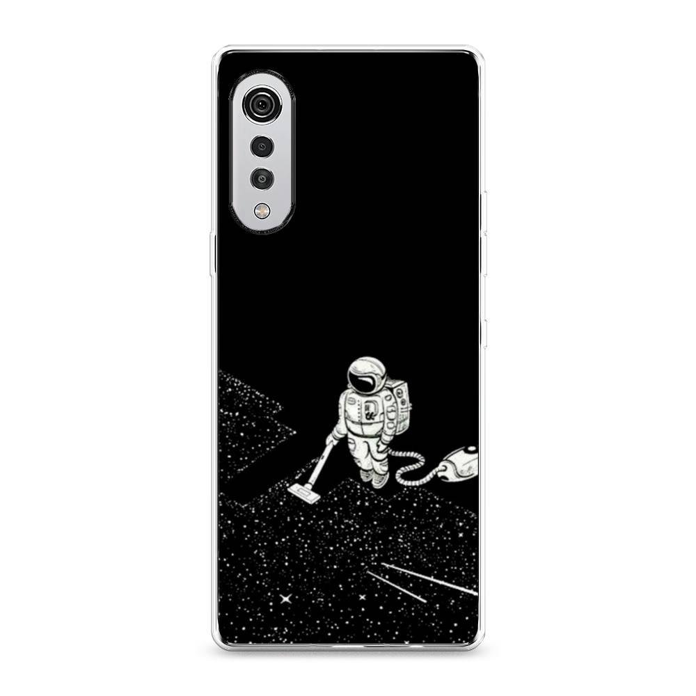 фото Чехол awog "космонавт с пылесосом" для lg velvet 4g/5g