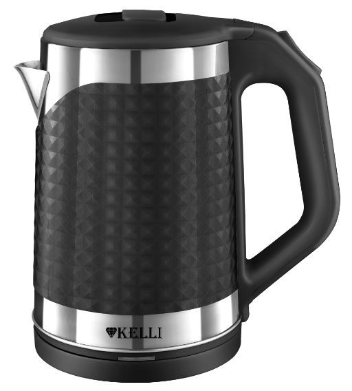 Чайник электрический KELLI KL-1372B 1.8 л черный чайник kelli kl 4476 2 5l