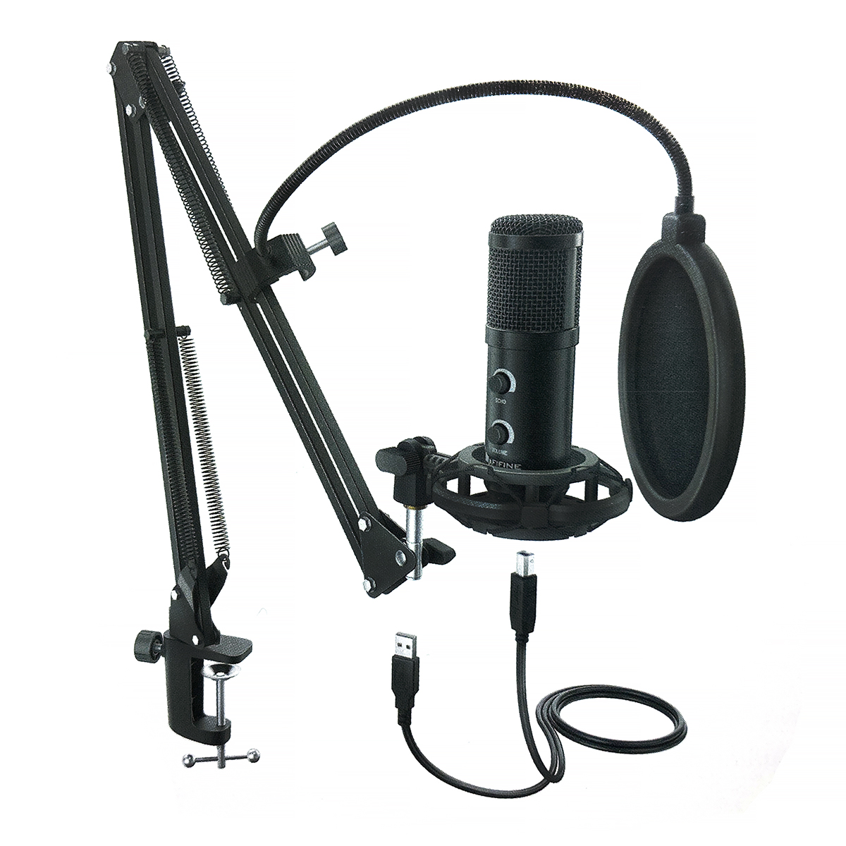 

Микрофон Fifine T058B Black, T058B