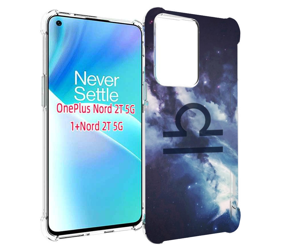 

Чехол MyPads знак зодиака весы 5 для OnePlus Nord 2T, Прозрачный, Tocco