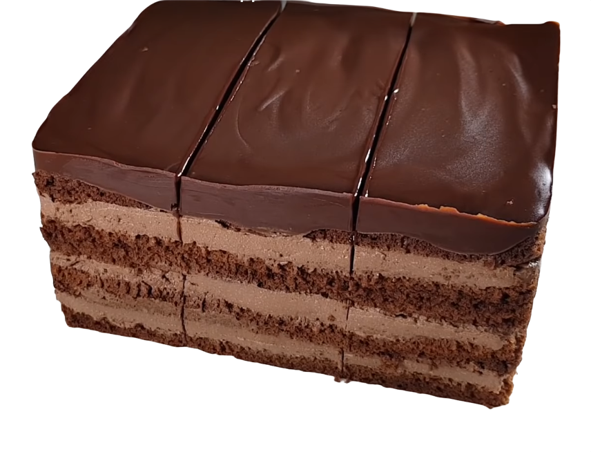 Торт АШАН Шоколадный бисквитный