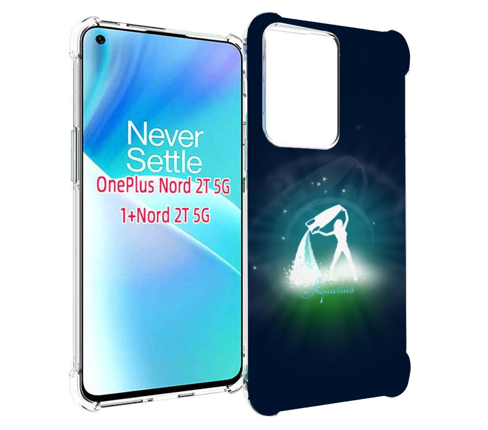 

Чехол MyPads знак зодиака водолеи 1 для OnePlus Nord 2T, Прозрачный, Tocco