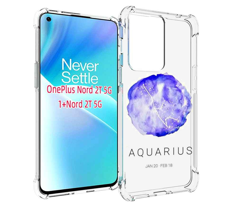 

Чехол MyPads знак зодиака водолеи 5 для OnePlus Nord 2T, Прозрачный, Tocco