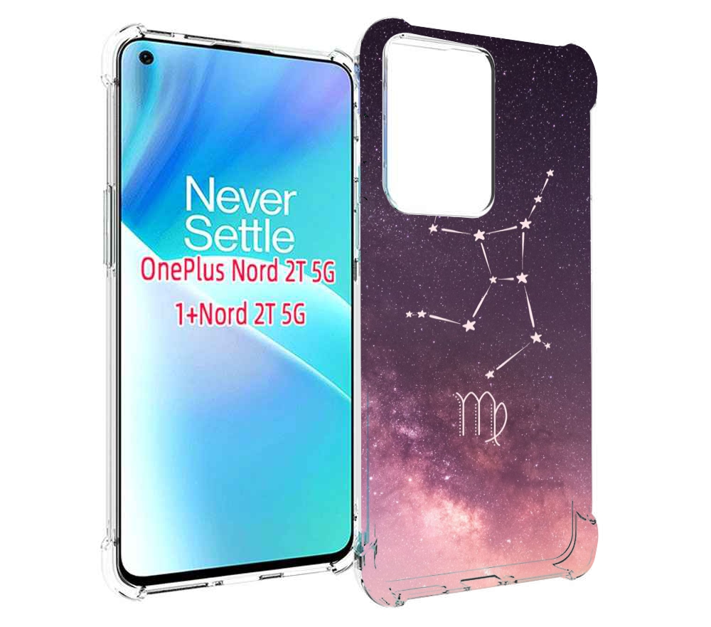 

Чехол MyPads знак зодиака дева 4 для OnePlus Nord 2T, Прозрачный, Tocco