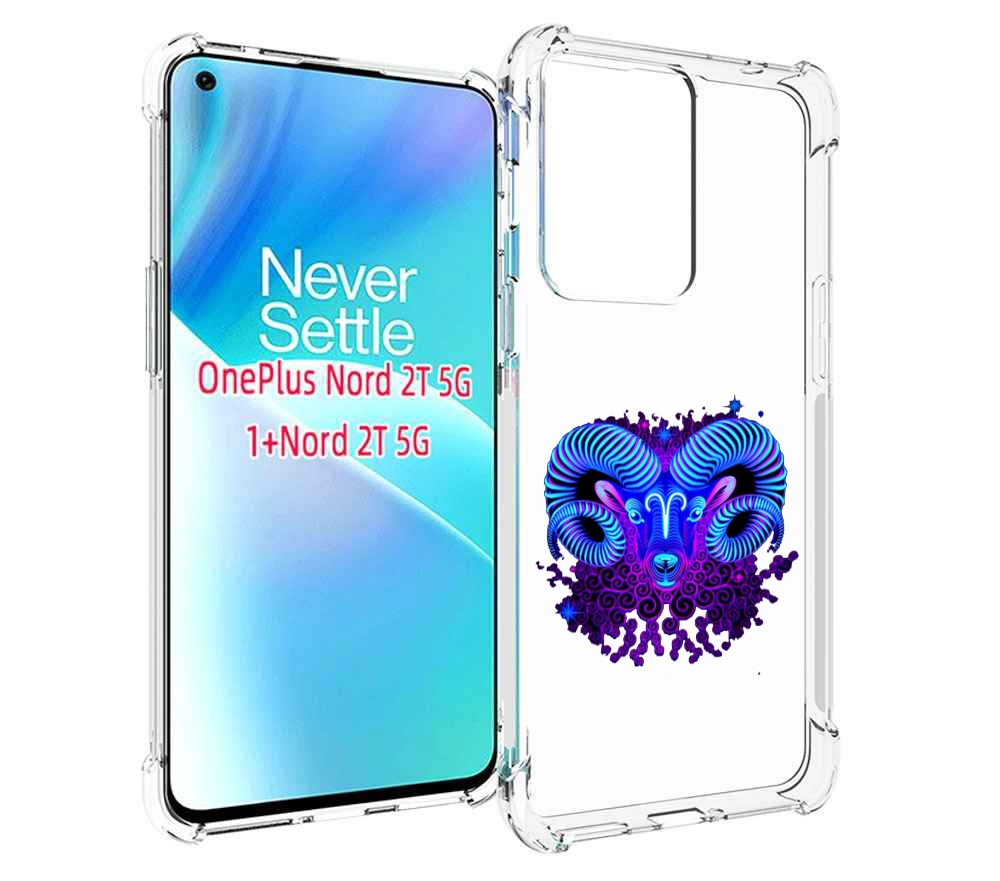 

Чехол MyPads знак зодиака овен 2 для OnePlus Nord 2T, Прозрачный, Tocco