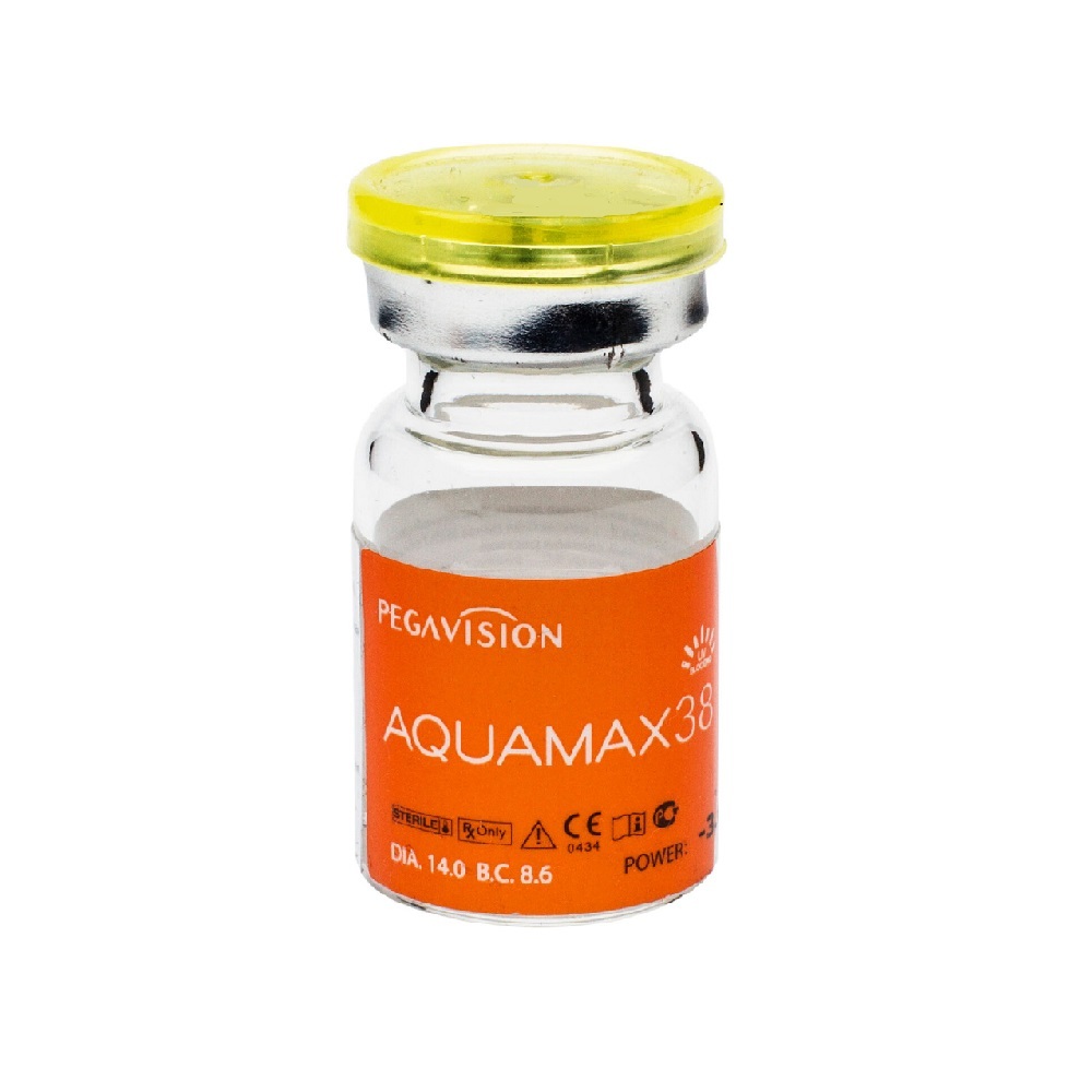 

Контактные линзы AQUAMAX 38 1 линза R 8,6 SPH +3,00