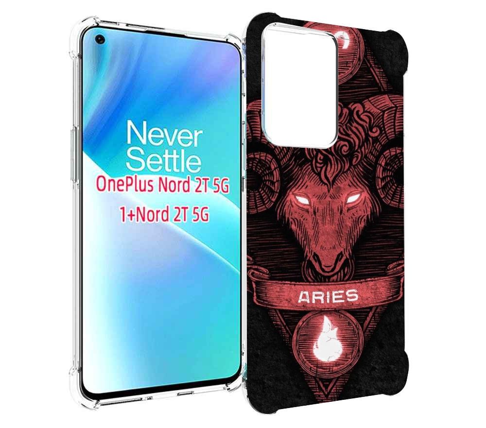 

Чехол MyPads знак зодиака овен 6 для OnePlus Nord 2T, Прозрачный, Tocco