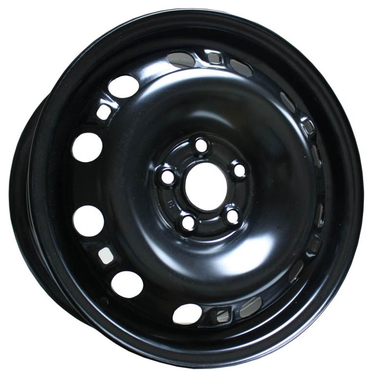 Диск штампованный R15 6J 5x100/57.1 ET38 Magnetto Black 15007 AM