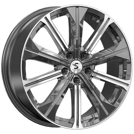 

КиК Серия Premium КР013 (19 Tiggo 7 Pro) R19x7 5x108 ET33 CB60.1 Diamond gloss graphite