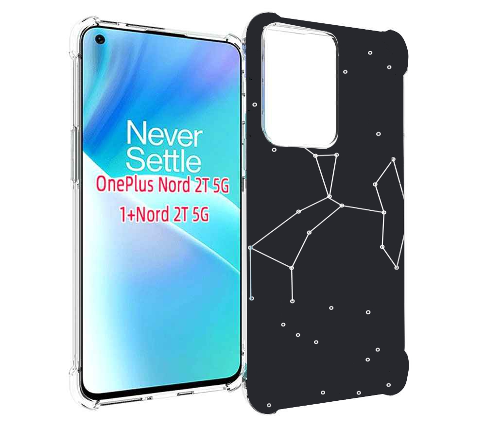 

Чехол MyPads знак зодиака стрелец 6 для OnePlus Nord 2T, Прозрачный, Tocco