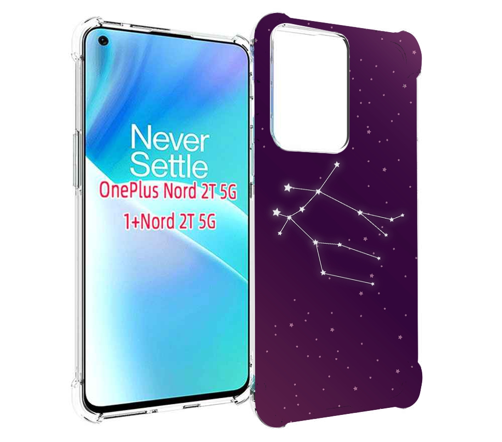 

Чехол MyPads знак-зодиака-близнецы-4 для OnePlus Nord 2T, Прозрачный, Tocco