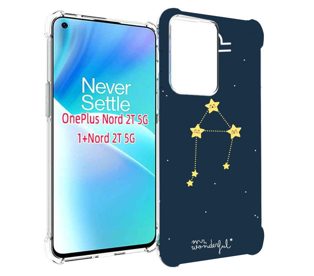 

Чехол MyPads знак-зодиака-весы-1 для OnePlus Nord 2T, Прозрачный, Tocco