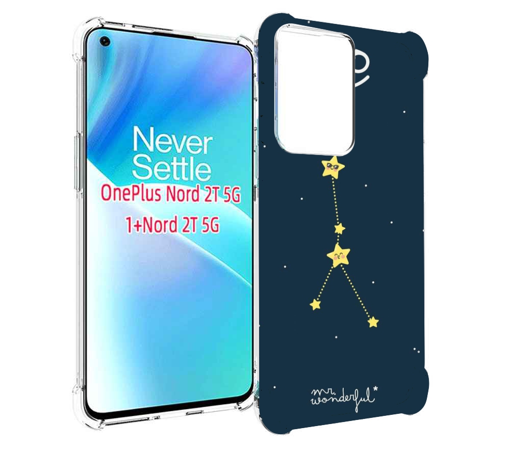 

Чехол MyPads знак-зодиака-рак-3 для OnePlus Nord 2T, Прозрачный, Tocco