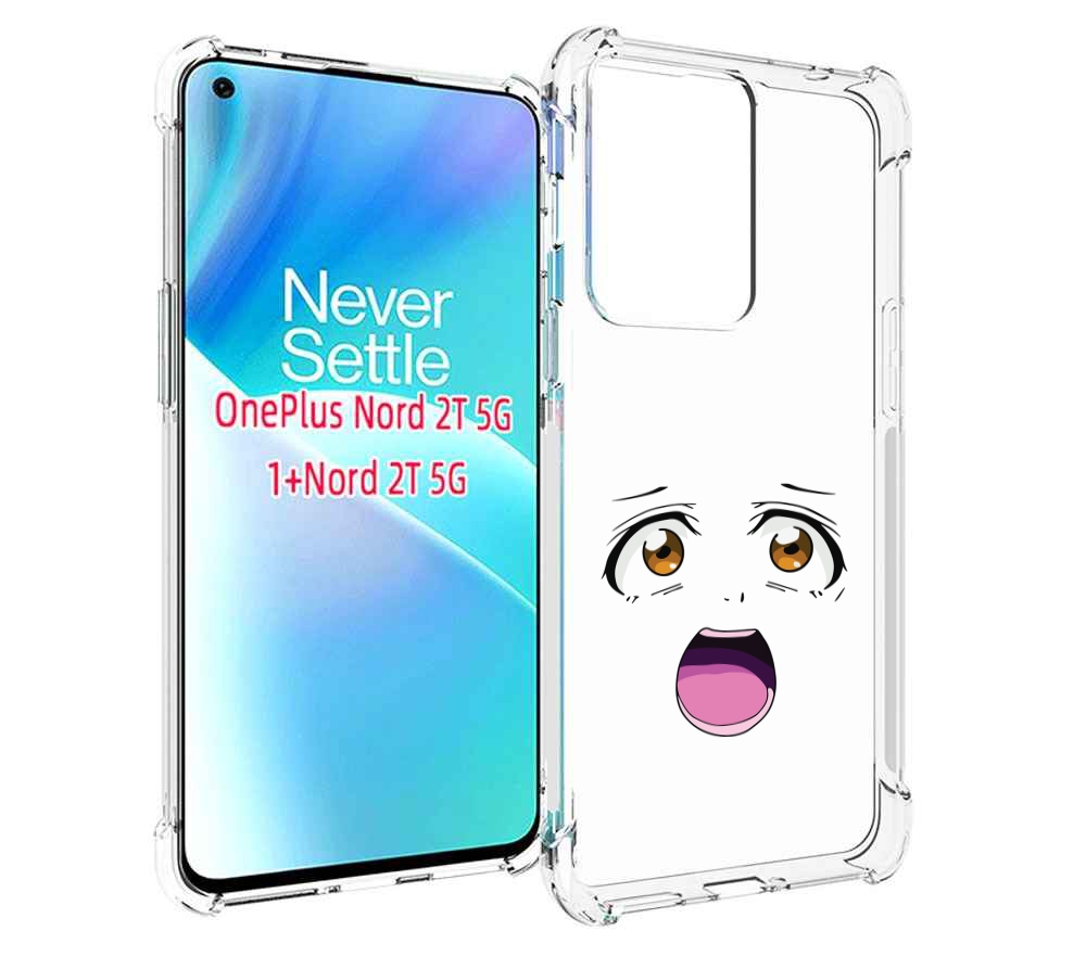 

Чехол MyPads аниме лицао для OnePlus Nord 2T, Прозрачный, Tocco