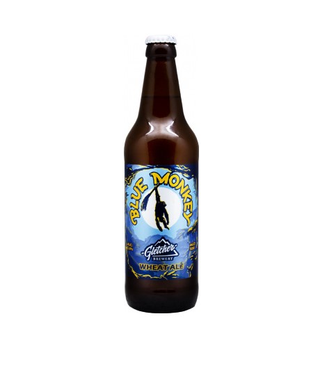 Пивной напиток Gletcher Blue Monkey Wheat Ale 0,5л