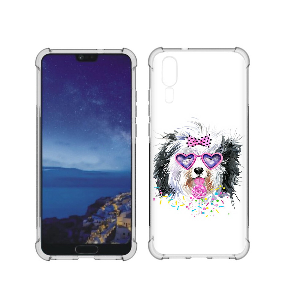 

Чехол MyPads Tocco для Huawei P20 пушистик (PT108006.52.559), Прозрачный, Tocco