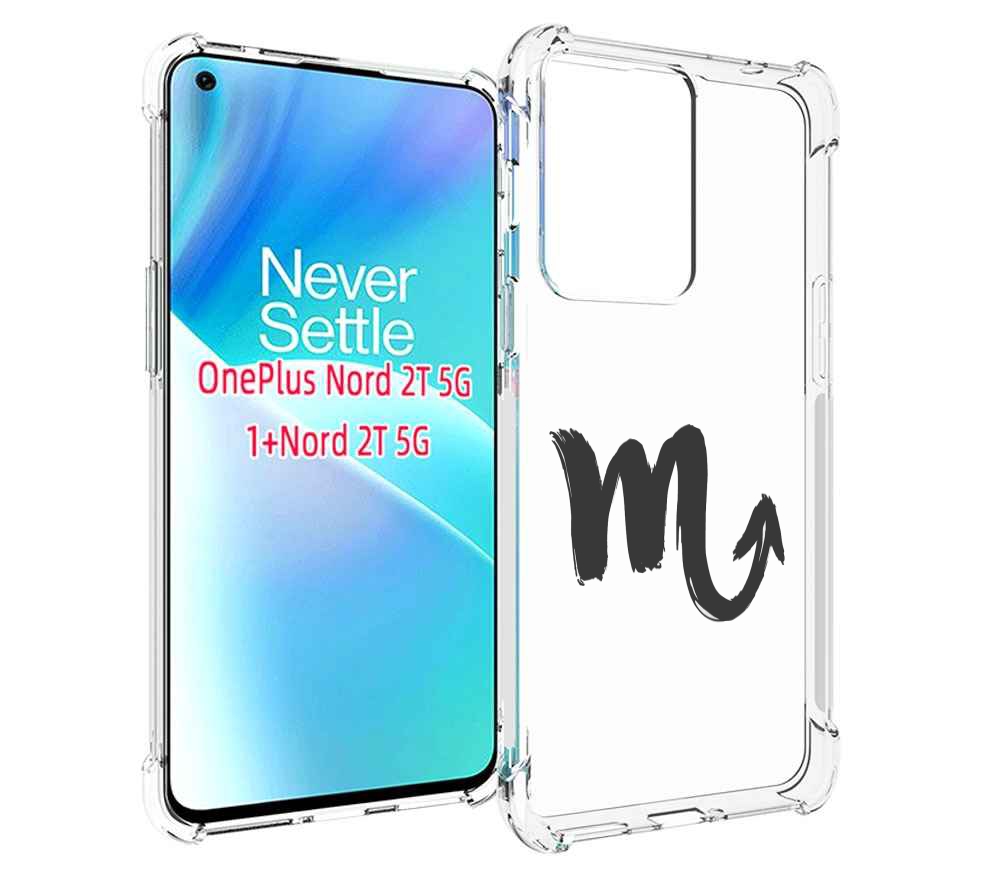 

Чехол MyPads знак-зодиака-скорпион-7 для OnePlus Nord 2T, Прозрачный, Tocco