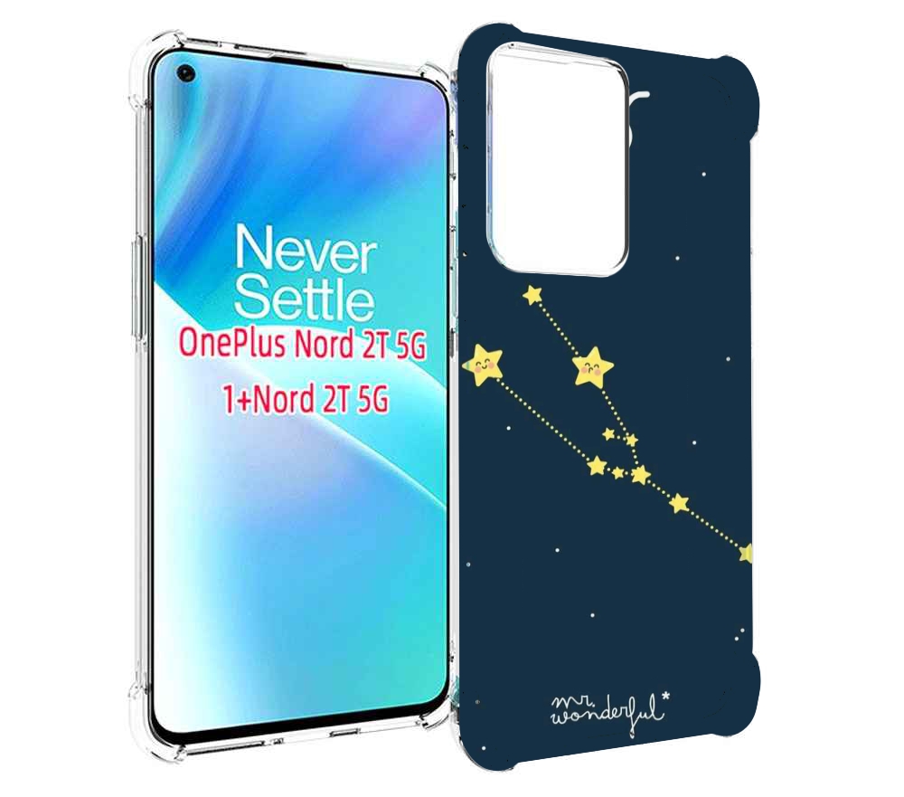 

Чехол MyPads знак-зодиака-телец-4 для OnePlus Nord 2T, Прозрачный, Tocco