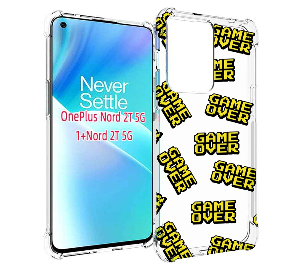 

Чехол MyPads игра-окончена для OnePlus Nord 2T, Прозрачный, Tocco
