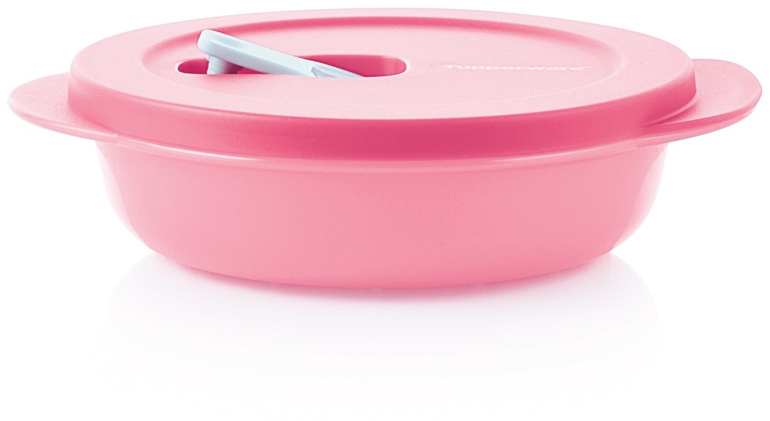 

Контейнер Tupperware Новая волна 390мл розовая для разогрева еды в СВЧ, миска