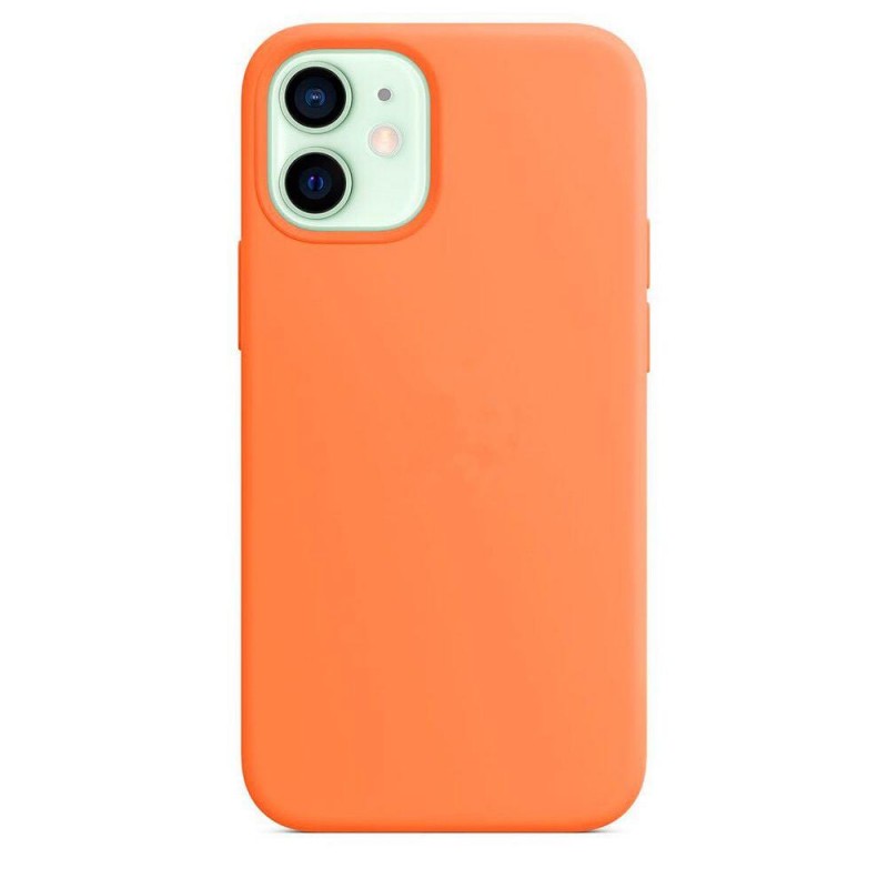 фото Чехол silicone для iphone 12 mini overlay (персиковый) ёmart