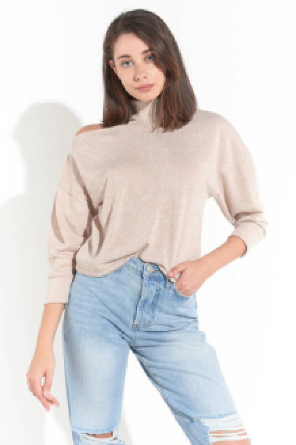 

Джемпер женский Zechka ZCK0127 бежевый S (доставка из-за рубежа), ZCK0127