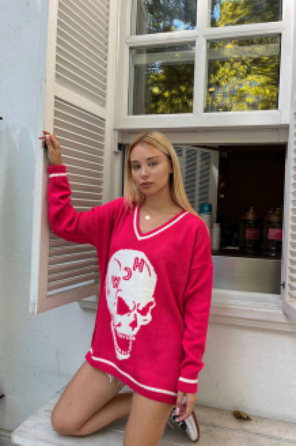 

Пуловер женский Zechka zck0548 розовый M (доставка из-за рубежа), zck0548