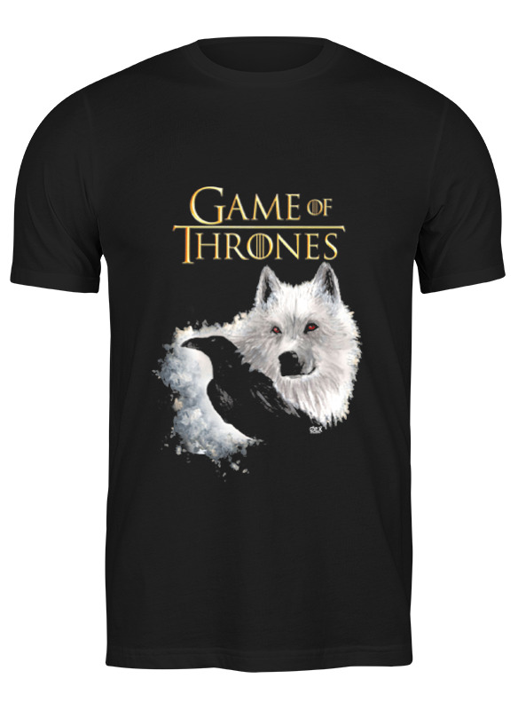 

Футболка мужская Printio Game of thrones черная L, Game of thrones