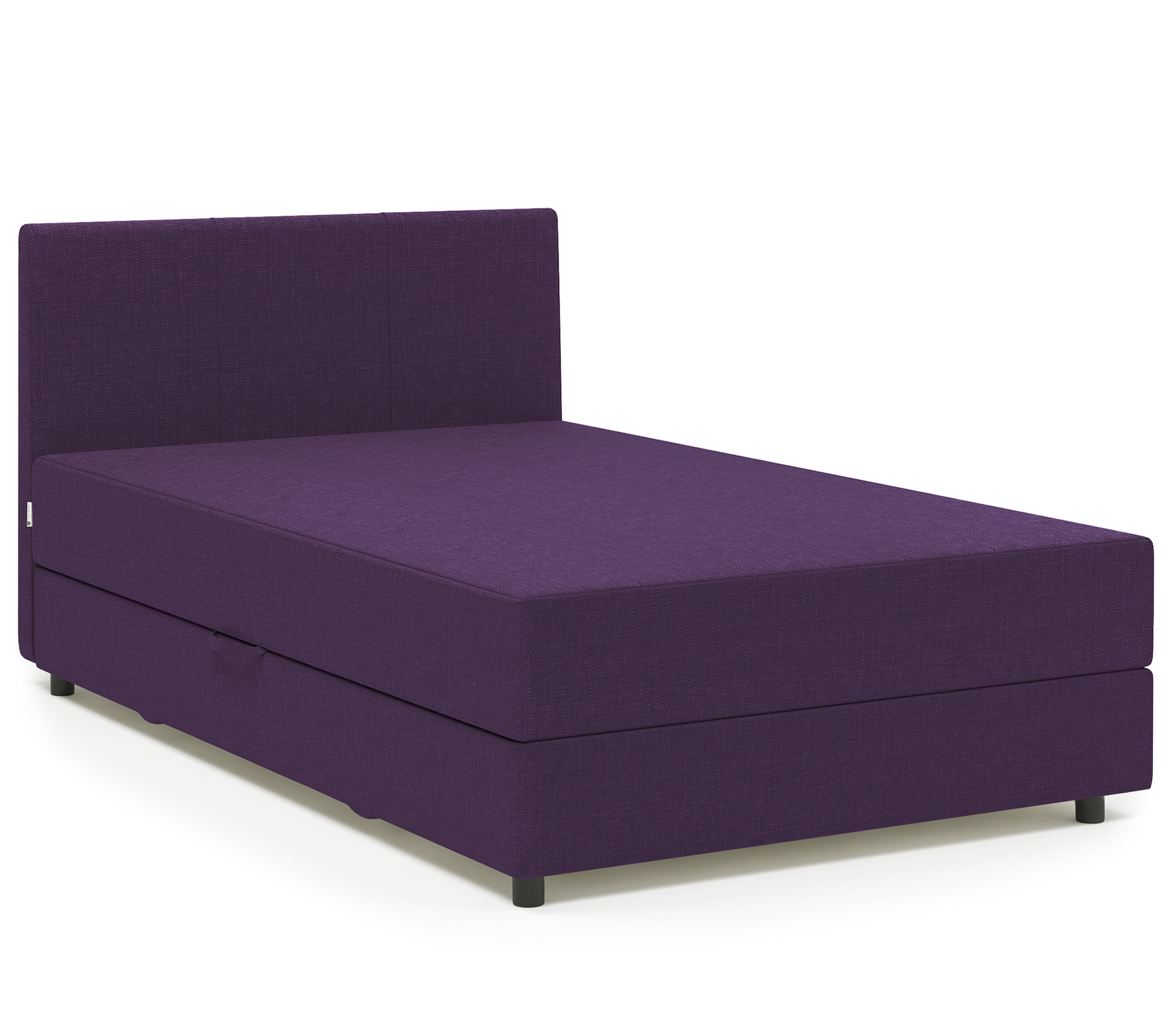 фото Тахта шарм-дизайн классика 140 рогожка фиолетовый