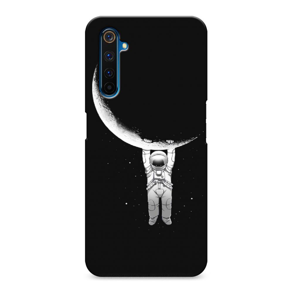 

Пластиковый чехол "Космонавт" на Realme 6 Pro, 252820-3