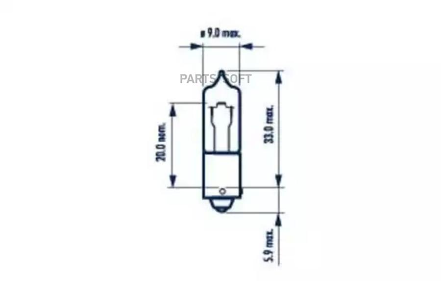 

Nv68191_лампа 21w 12v bay9s