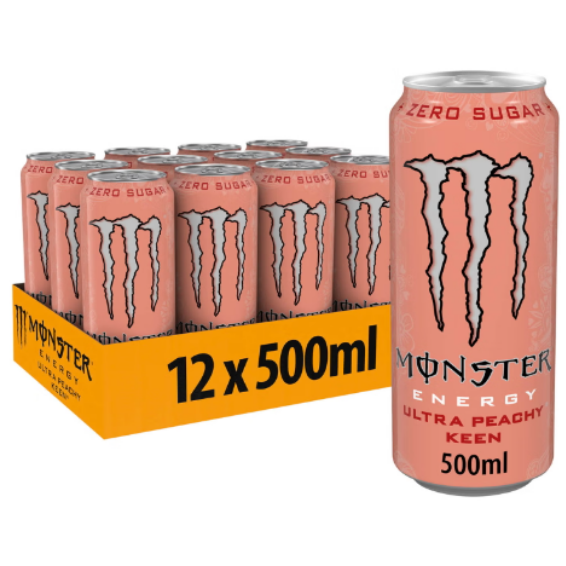 Энергетический напиток Monster Energy Ultra Rosa Zero 05 л х 12 шт 4478₽