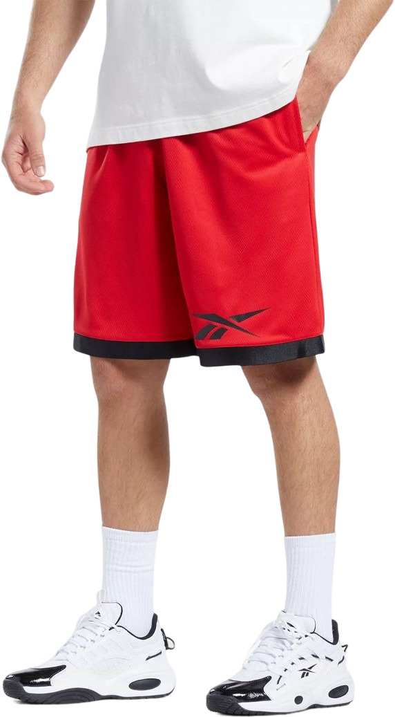 Шорты мужские Reebok Basketball Mesh Short красные XS