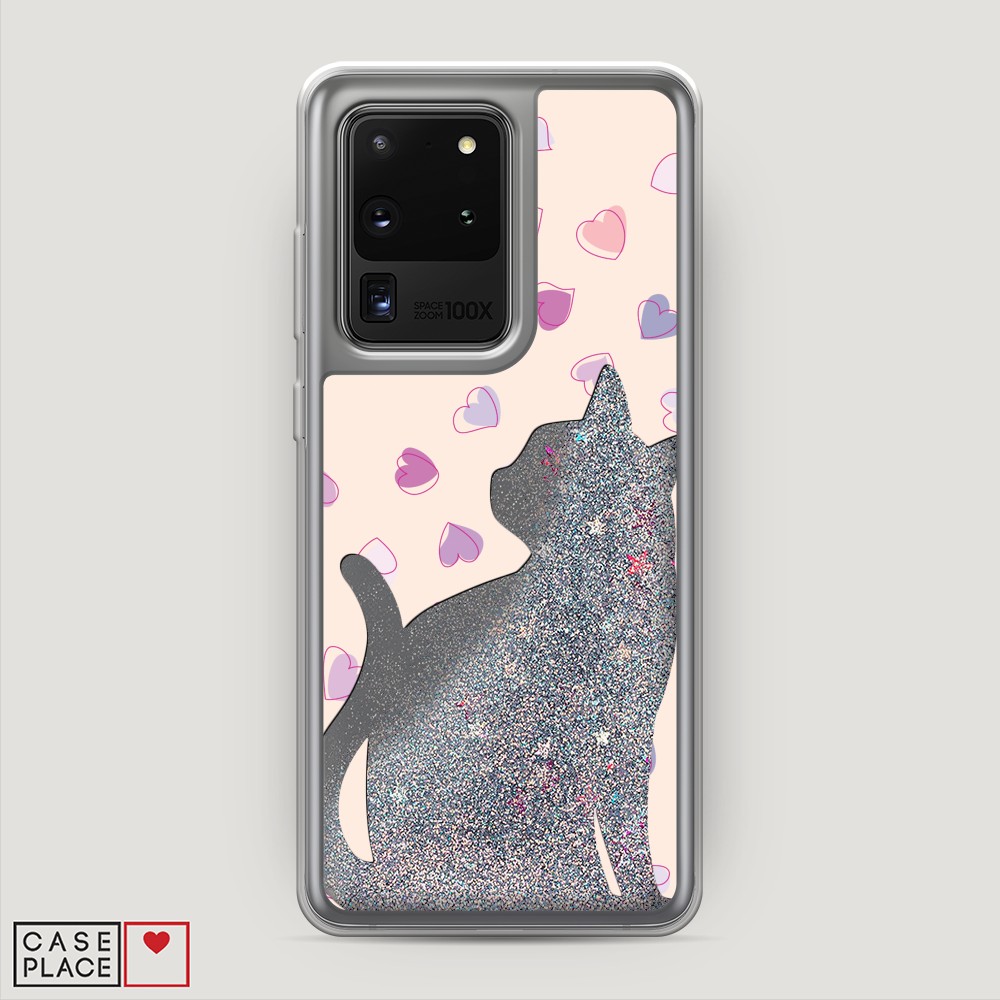 

Чехол Awog на Samsung Galaxy S20 Ultra "Прозрачный кот", Разноцветный, 29491-1