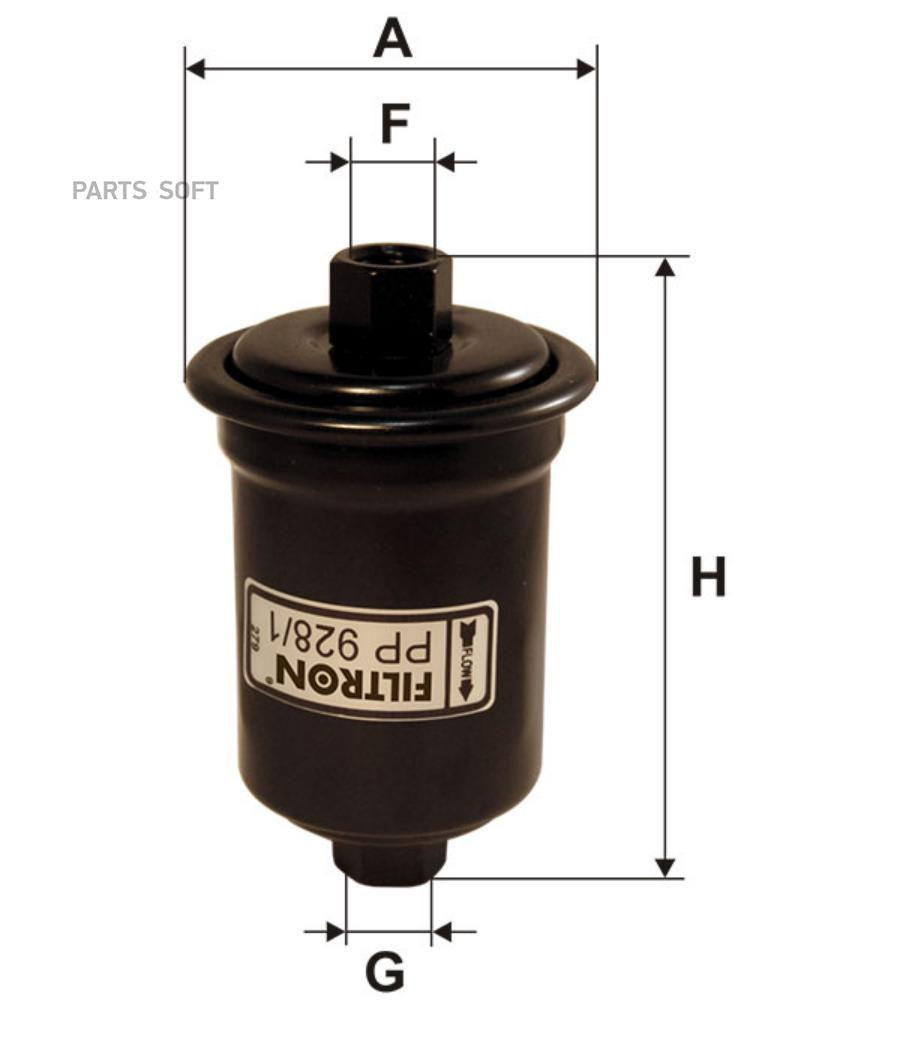 

Pp 928/1_фильтр топливныйhyundai sonata iv 2.0-2.5i, kia magentis 2.0i 16v 98>