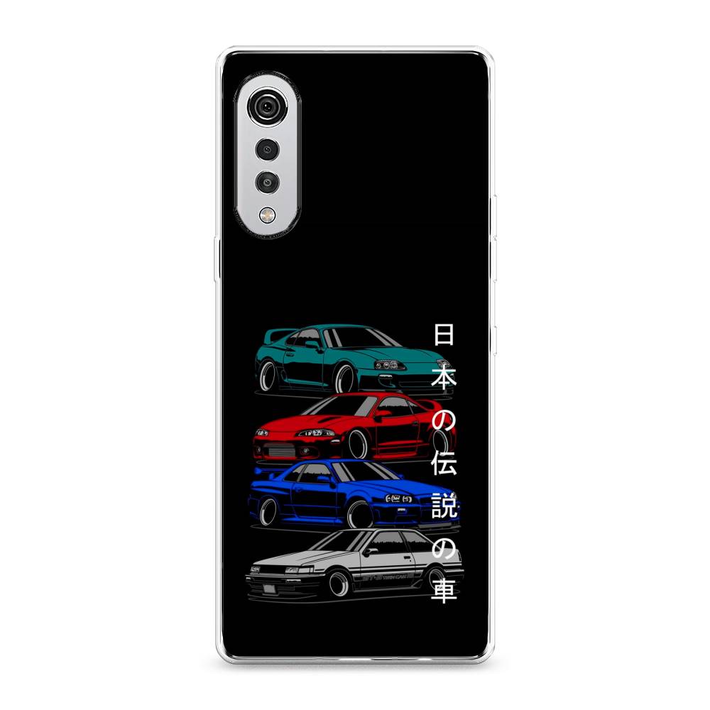 

Чехол Awog на LG Velvet 4G/5G "JDM Legend cars", 84450-5