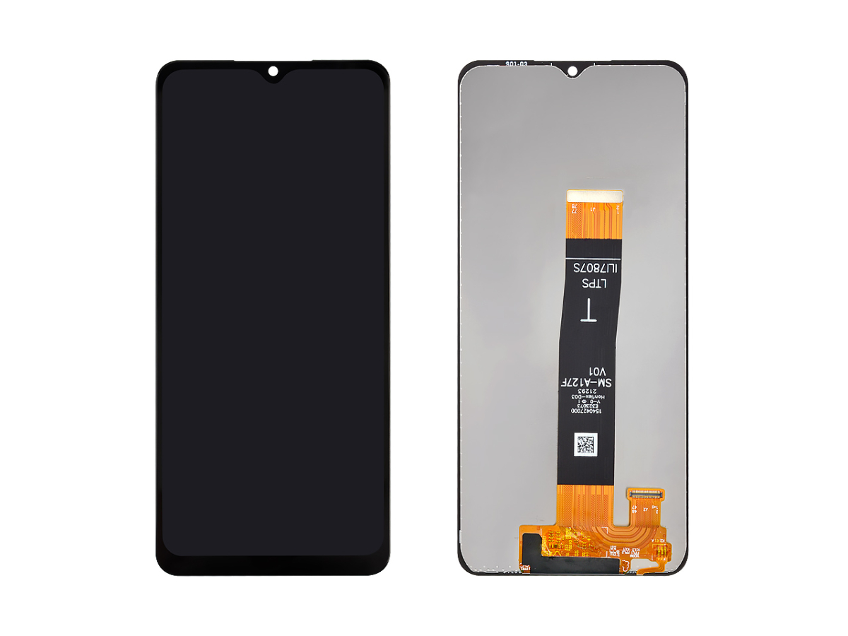 Дисплей для Samsung A127F Galaxy A12s + тачскрин (черный)