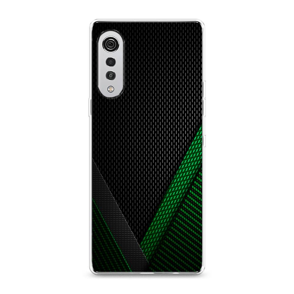 

Чехол Awog на LG Velvet 4G/5G "Зеленый карбон", 84450-3