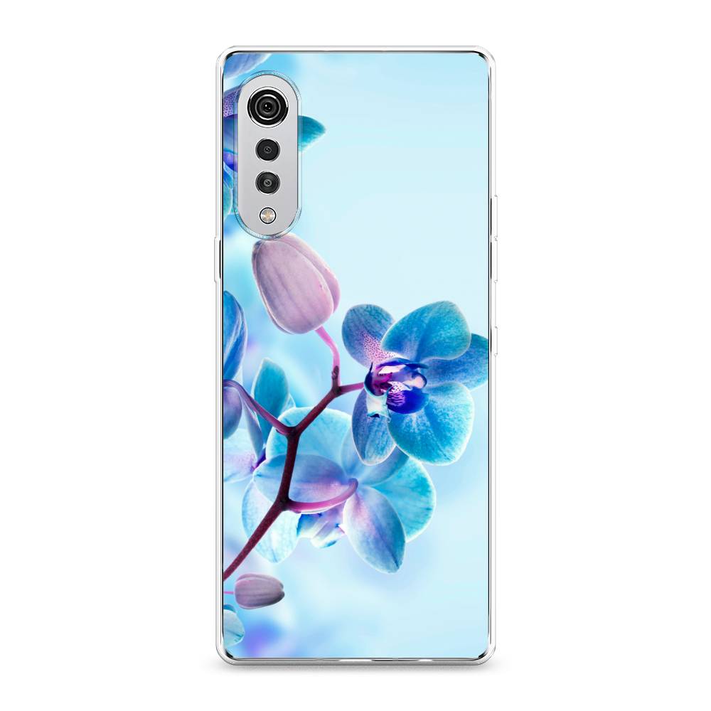 

Чехол Awog на LG Velvet 4G/5G "Голубая орхидея", 84450-8