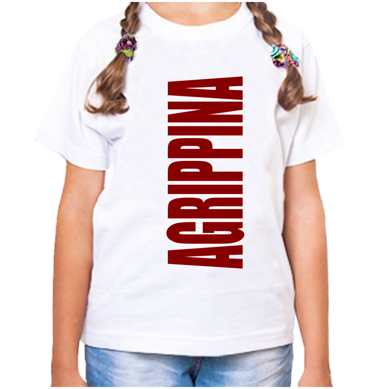 

Футболка девочке белая 32 р-р агриппина, Белый, fdd_agrippina
