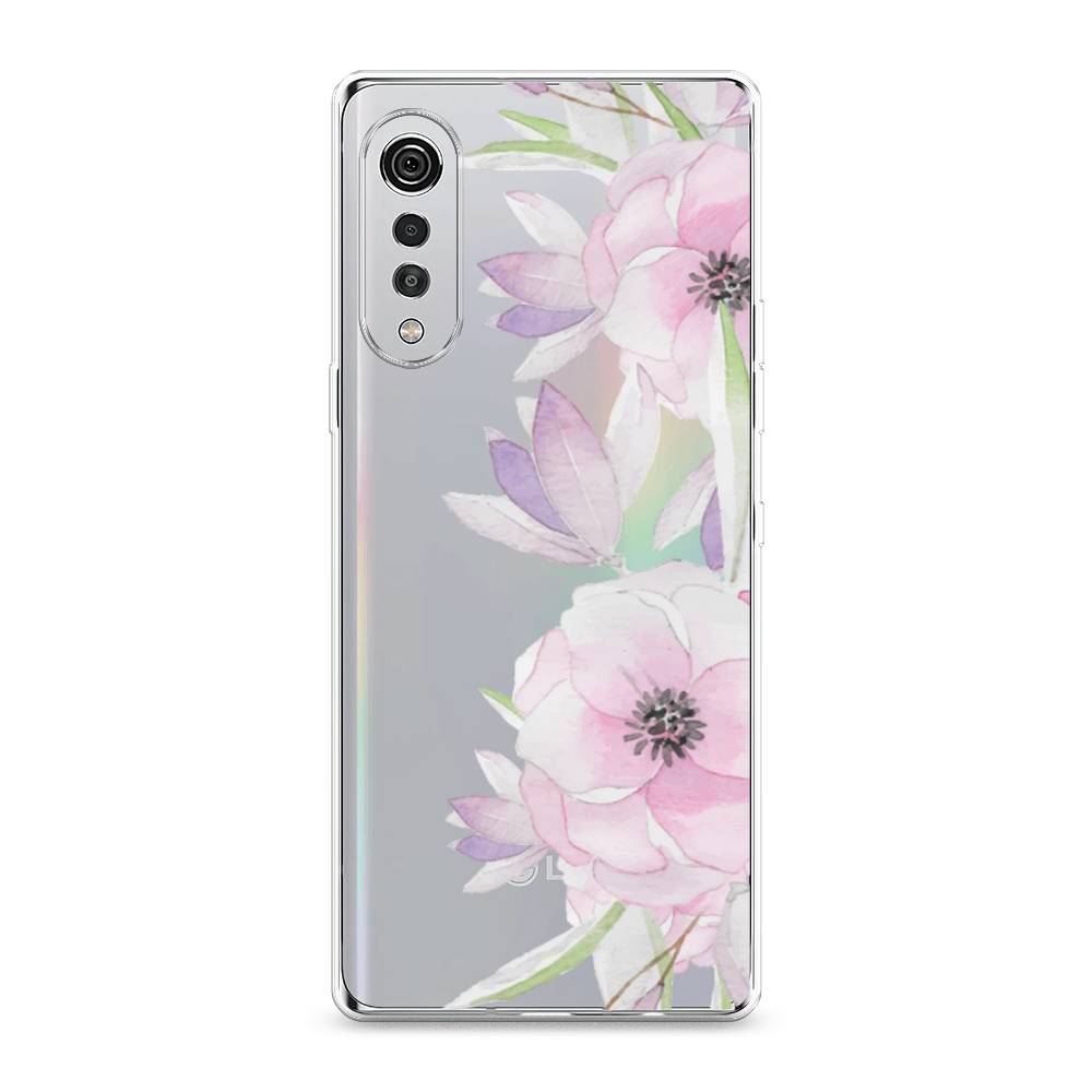 

Чехол Awog на LG Velvet 4G/5G "Нежные анемоны", 84450-8
