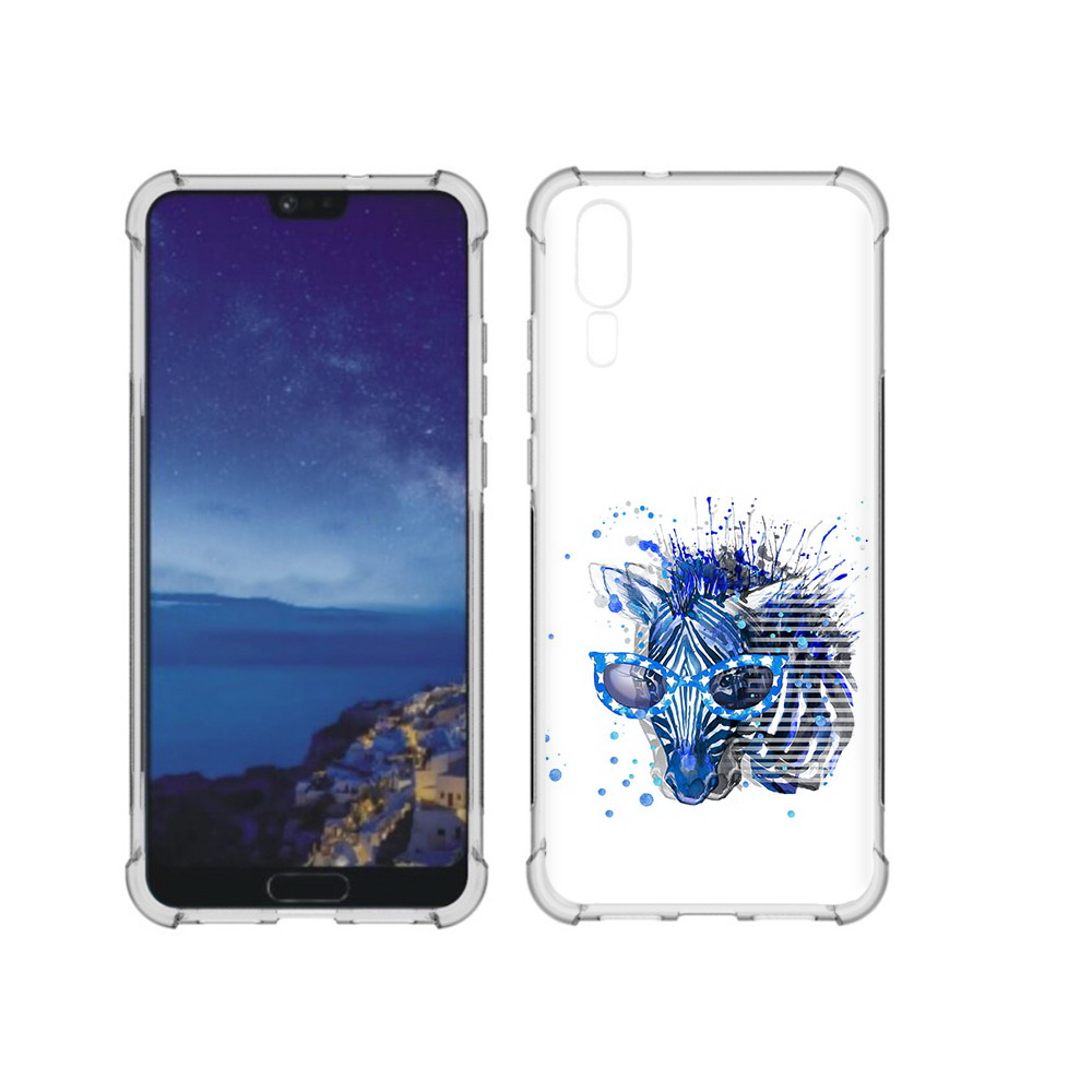 

Чехол MyPads Tocco для Huawei P20 расплывчатая зебра (PT108006.52.577), Прозрачный, Tocco