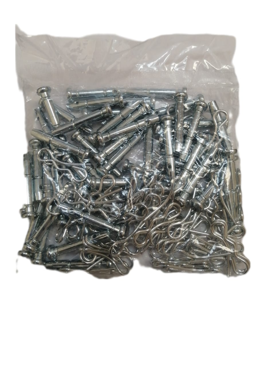 

Срезные болты для снегоуборочных машин 6х41 со шплинтом комплект 100шт ОЕМ, 6 х 41