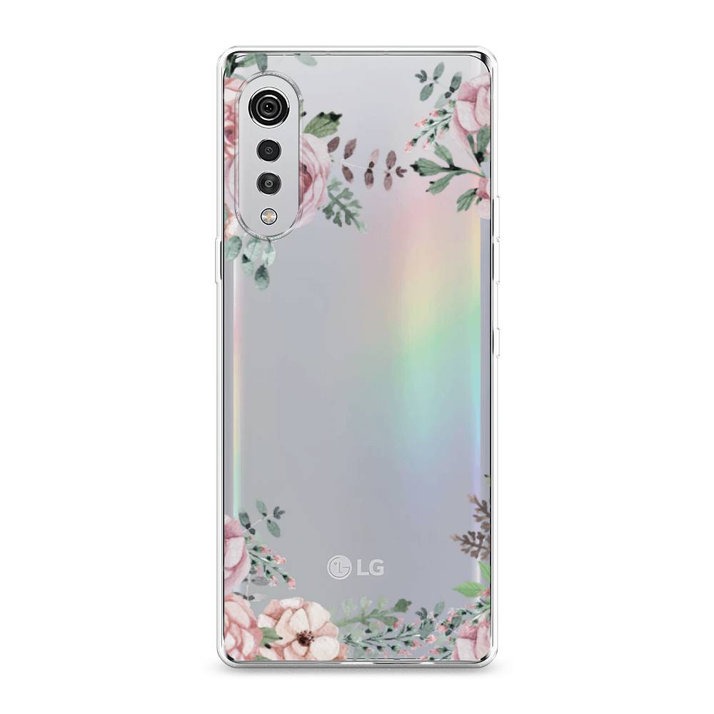 

Чехол Awog на LG Velvet 4G/5G "Нежные розы акварель", 84450-8