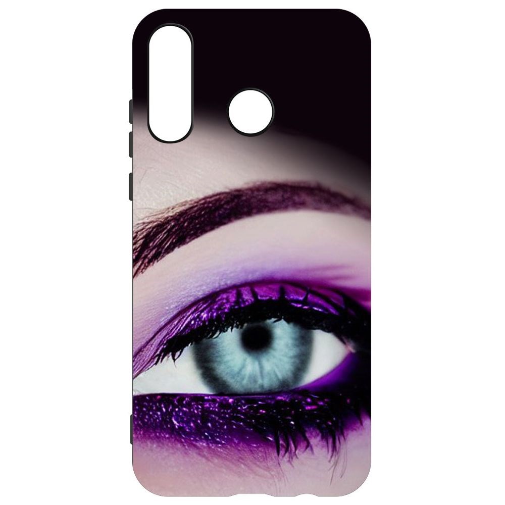 

Чехол-накладка Софт Взгляд для Honor 20E, Черный