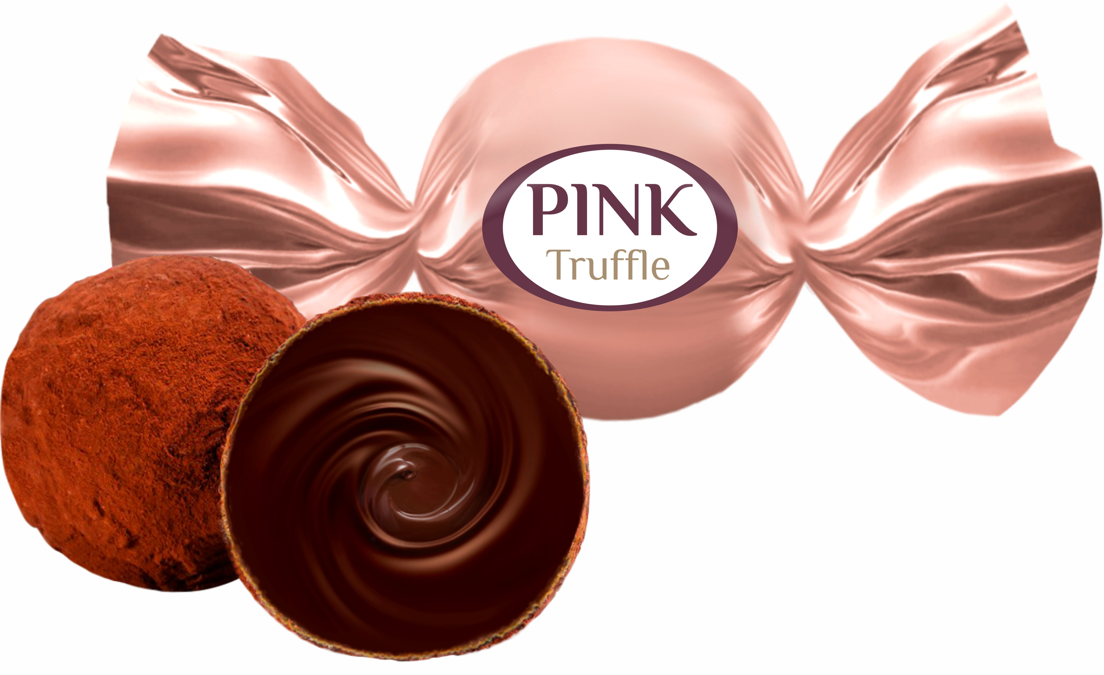 

Конфеты глазированные Pink Truffle